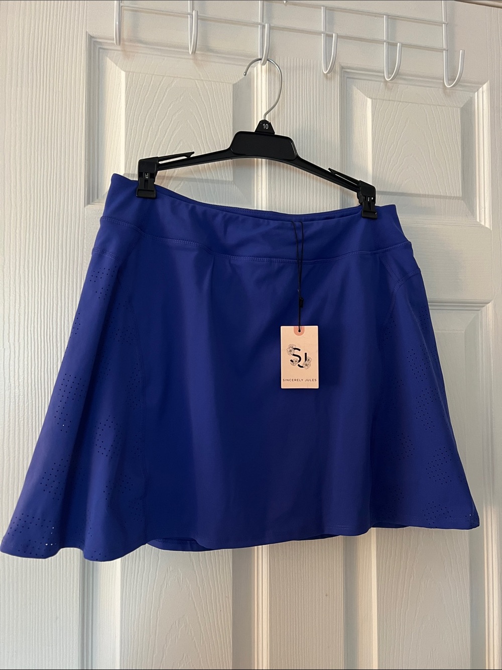 NWT Sincerely Jules Cobalt Blue Athletic Skort